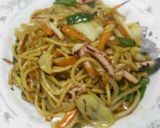 彩り塩ソース焼きそば作り方9写真