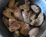 鶏レバーとひらひら新生姜の常備菜作り方2写真