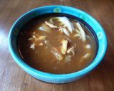 お蕎麦屋さんのカレーうどん♪作り方3写真