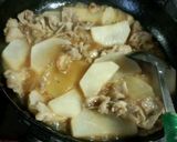 大根と豚こま切れ肉の炒め煮作り方4写真