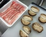 おろしポン酢でさっぱり肉巻き椎茸♡作り方1写真