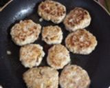 豆腐ばーぐ 柚子ねぎソースがけ作り方4写真