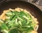 簡単に作れる小松菜と油揚げの煮浸し作り方2写真