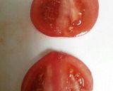 簡単！！トマトのチーズ焼き作り方2写真