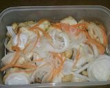 やわらか鶏むね肉の甘酢漬け作り方4写真