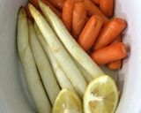 ホワイトアスパラとにんじんのグリル作り方3写真