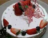 ひな祭りに＾＾いちごのレアチーズケーキ作り方13写真