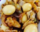 絶品!鶏肉とうずらの酢醤油煮込み作り方5写真