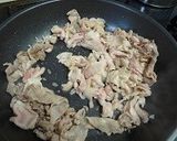 豚肉と舞茸とピーマンの味噌炒め作り方2写真