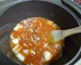春キャベツとひき肉のトマトソース煮作り方4写真