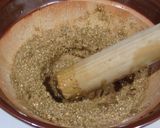 香る三種の葉菜のごま和え作り方3写真