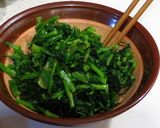 香る三種の葉菜のごま和え作り方4写真