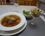 春キャベツとひき肉のトマトソース煮作り方6写真