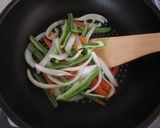 アジと野菜のハチミツ黒酢あん作り方5写真