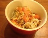 材料4つ☆丸ごとトマトのトマツナそうめん作り方6写真