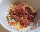 ピーマンと椎茸の肉詰め☆ソースは２種作り方2写真