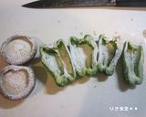 ピーマンと椎茸の肉詰め☆ソースは２種作り方4写真