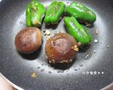 ピーマンと椎茸の肉詰め☆ソースは２種作り方8写真