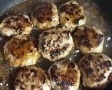 豚ひき肉でつくね風バーグ作り方5写真