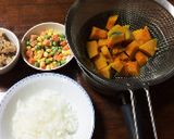 冷凍鶏そぼろを活用したかぼちゃコロッケ作り方2写真