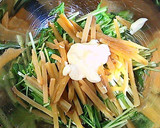 干し芋と水菜のマヨポン酢和え作り方2写真