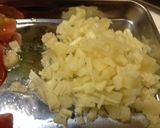 エビチリトマトパスタ作り方2写真