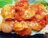 エビチリトマトパスタ作り方9写真