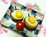 家族のお弁当に☆見てるわよ~シイタケ♪♪作り方4写真