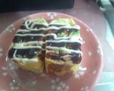 お好み焼き風卵焼き作り方4写真