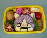 妖怪ウォッチ ロボニャン 弁当作り方2写真