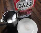 市販の金時豆で作る水ようかん作り方1写真