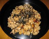 栗入り炊込みご飯作り方6写真