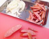生クリーム・卵なし♪カルボナーラ風うどん作り方1写真