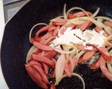 生クリーム・卵なし♪カルボナーラ風うどん作り方3写真
