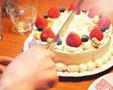カットしやすい☆生デコレーションケーキ☆作り方5写真