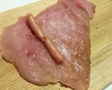 ウインナー&チーズ in 鶏ハム作り方4写真
