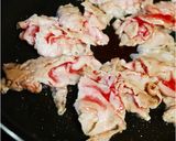 豚しゃぶしゃぶ肉のソテーde水菜サラダ作り方3写真