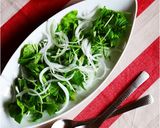 豚しゃぶしゃぶ肉のソテーde水菜サラダ作り方5写真