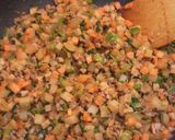 たっぷり野菜の肉味噌丼作り方3写真