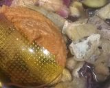 ごろごろ レッドキャベツとナスの紫味噌汁作り方6写真