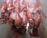 ボイルホタルイカと新玉葱炒め作り方2写真