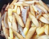 新ごぼうと新じゃがの煮物作り方6写真