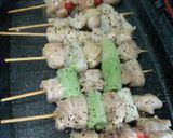 簡単旨い( ^^)/塩焼き鳥♪作り方3写真