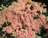 サンチュで！レタスで！挽き肉納豆包み♪作り方3写真