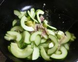加賀太きゅうりときのこの炒め煮作り方8写真