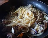 アサリとしめじのパスタ♪作り方5写真