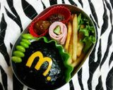 手抜き簡単マック風弁当★作り方2写真