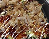 マヨマヨトロうまお好み焼き(卵なしだす)作り方9写真