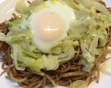 簡単朝食★きゃべつモリモリ☆すごもり卵作り方5写真