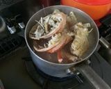蟹とキノコのトマトクリームパスタ作り方8写真